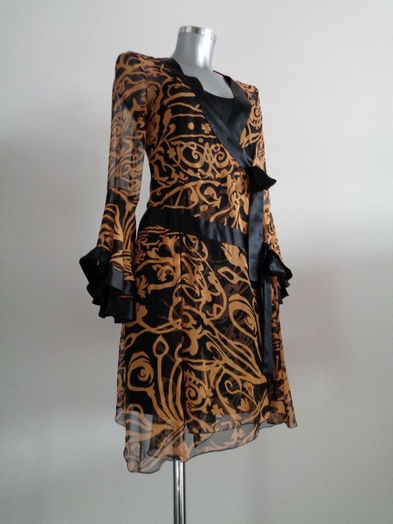 Diane von Furstenberg zijden jurk, US4 (NL36) origineel, Verzenden, Zo goed als nieuw, Maat 36 (S), Overige kleuren