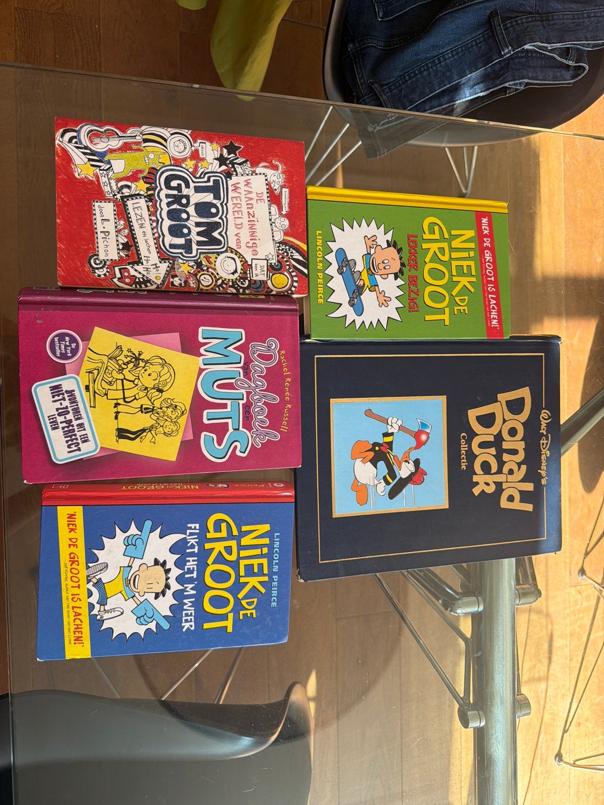 Leuke Kinderboeken: Tom Groot, Niek de Groot, Dagboek van ee, Ophalen of Verzenden, Gelezen, Fictie algemeen