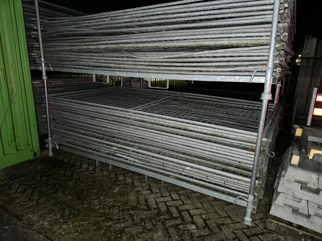 Steigerdelen en hekwerken voor bouw of evenementen, Ophalen of Verzenden, Gebruikt, Overige typen, 5 meter of hoger