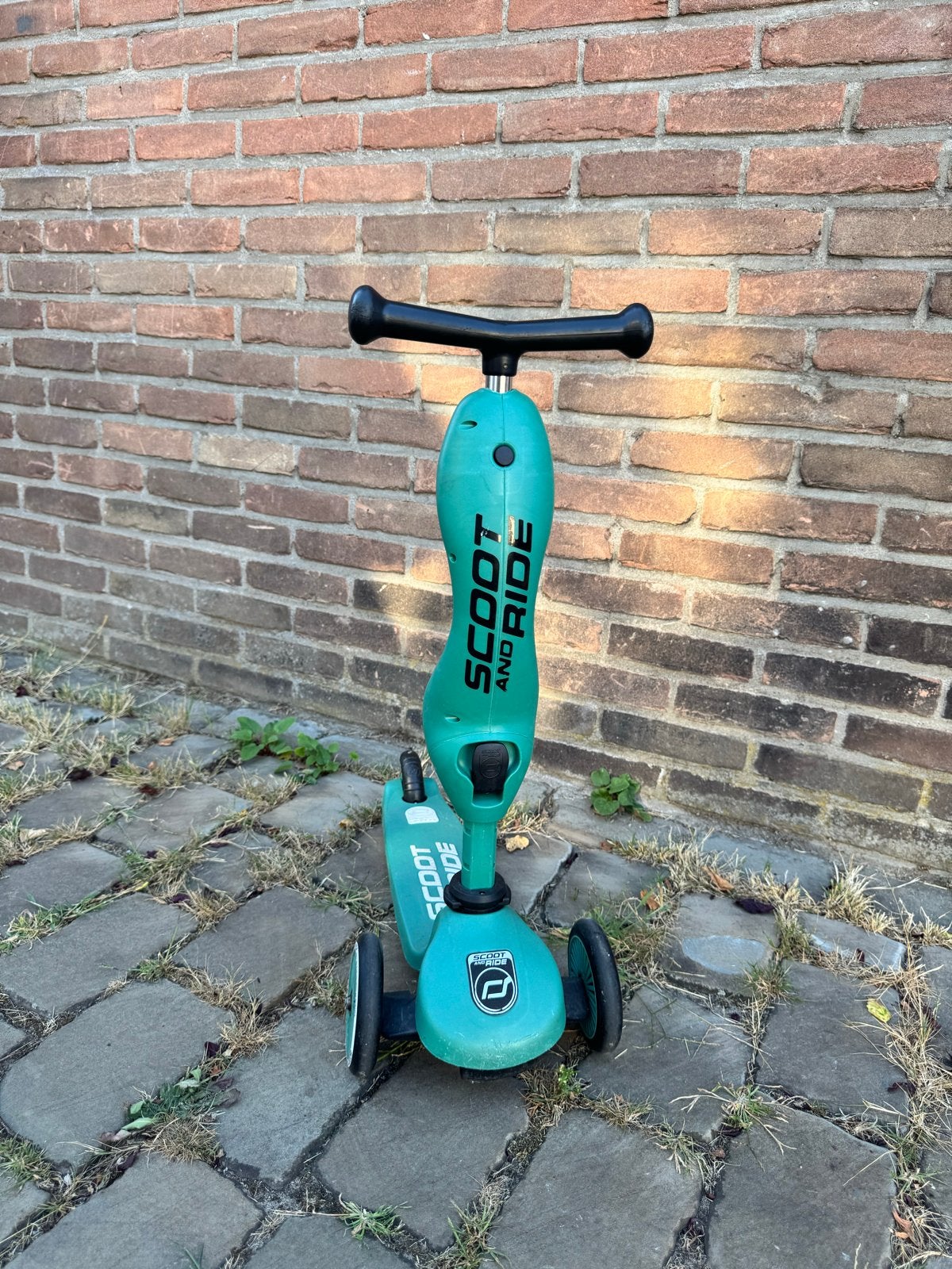 Scoot and Ride step met helm - Groen (1+ jaar), Ophalen, Zo goed als nieuw, Overige typen