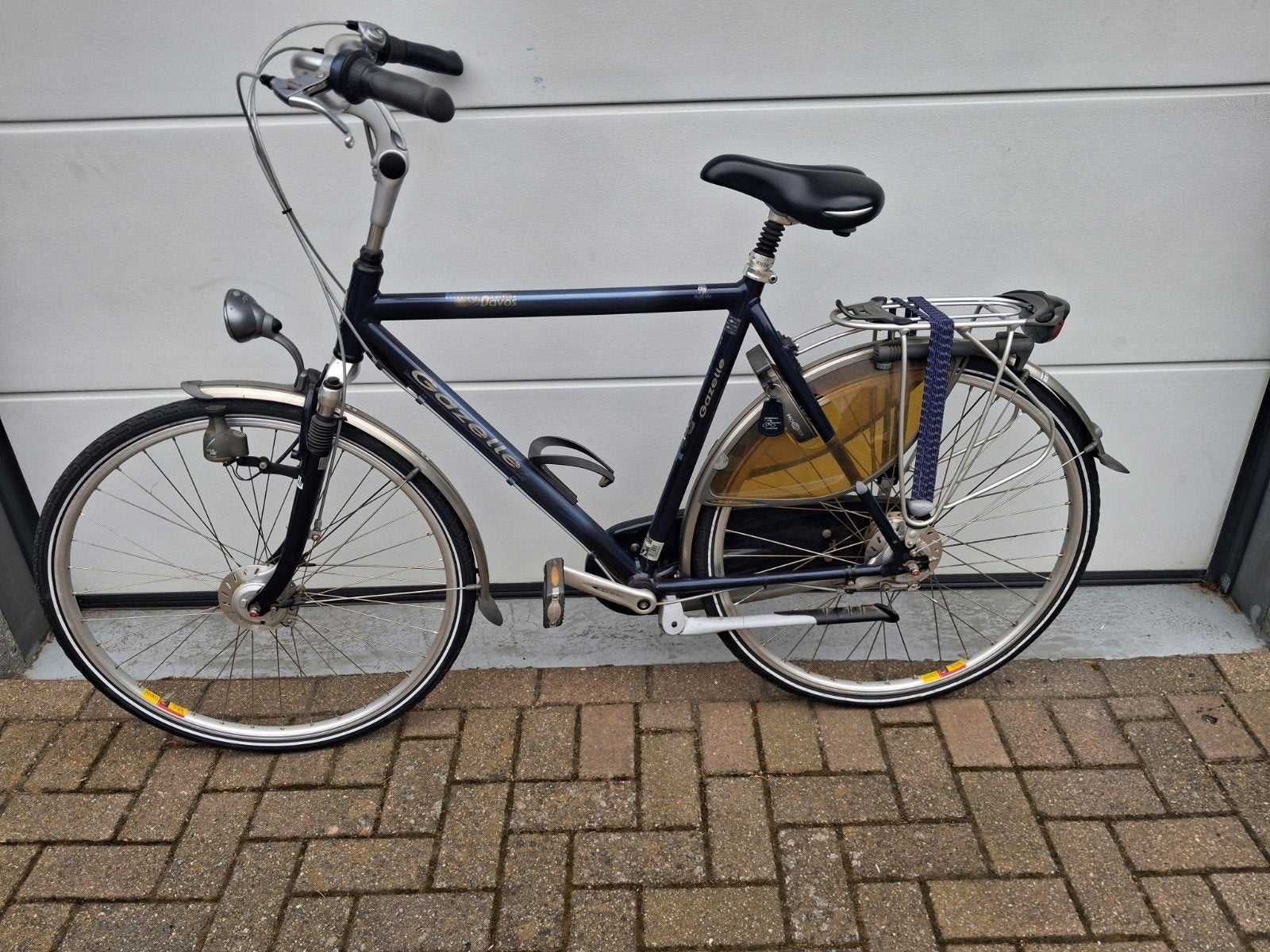 Gazelle Davos Heren fiets 57 cm, Fietsen en Brommers, Ophalen, Minder dan 10 versnellingen, Zo goed als nieuw, 57 tot 61 cm