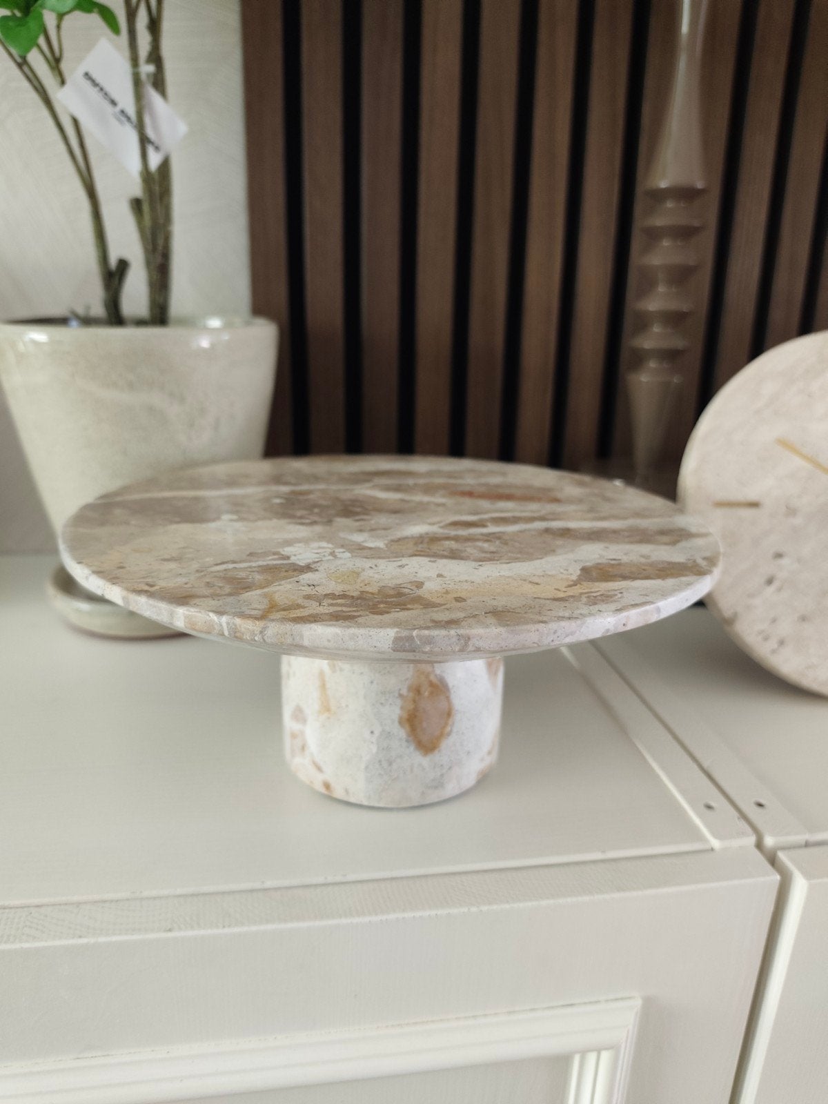 zwaar marmer look plateau, Ophalen
