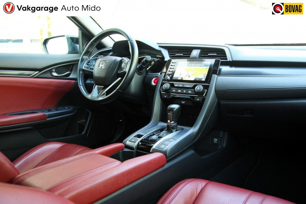 Honda Civic 1.0 i-VTEC Automaat Executive | NL auto | Panora, Dealer onderhouden, Gebruikt, Euro 6, 988 cc