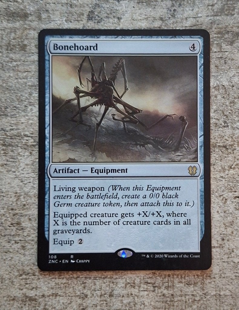 Bonehoard - Magic the Gathering, Verzenden, Gebruikt, Losse kaart
