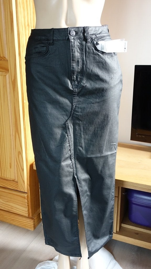 NOISY MAY midi rok zwart, Verzenden, Zwart, Nieuw, Maat 34 (XS) of kleiner