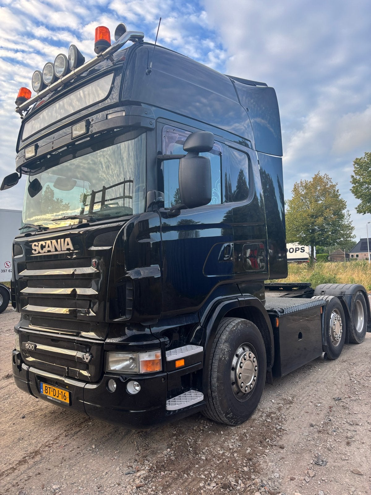 Scania R500 6x2/4. V8, Auto's, Automaat, Scania, Zwart, Bedrijf