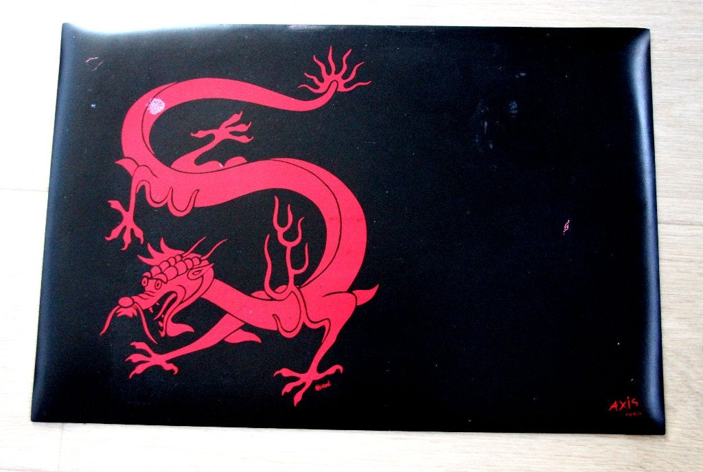 Zeldzaam Kuifje place mate draak uit de Blauwe Lotus Hergé, Verzenden, Kuifje, Zo goed als nieuw, Overige typen