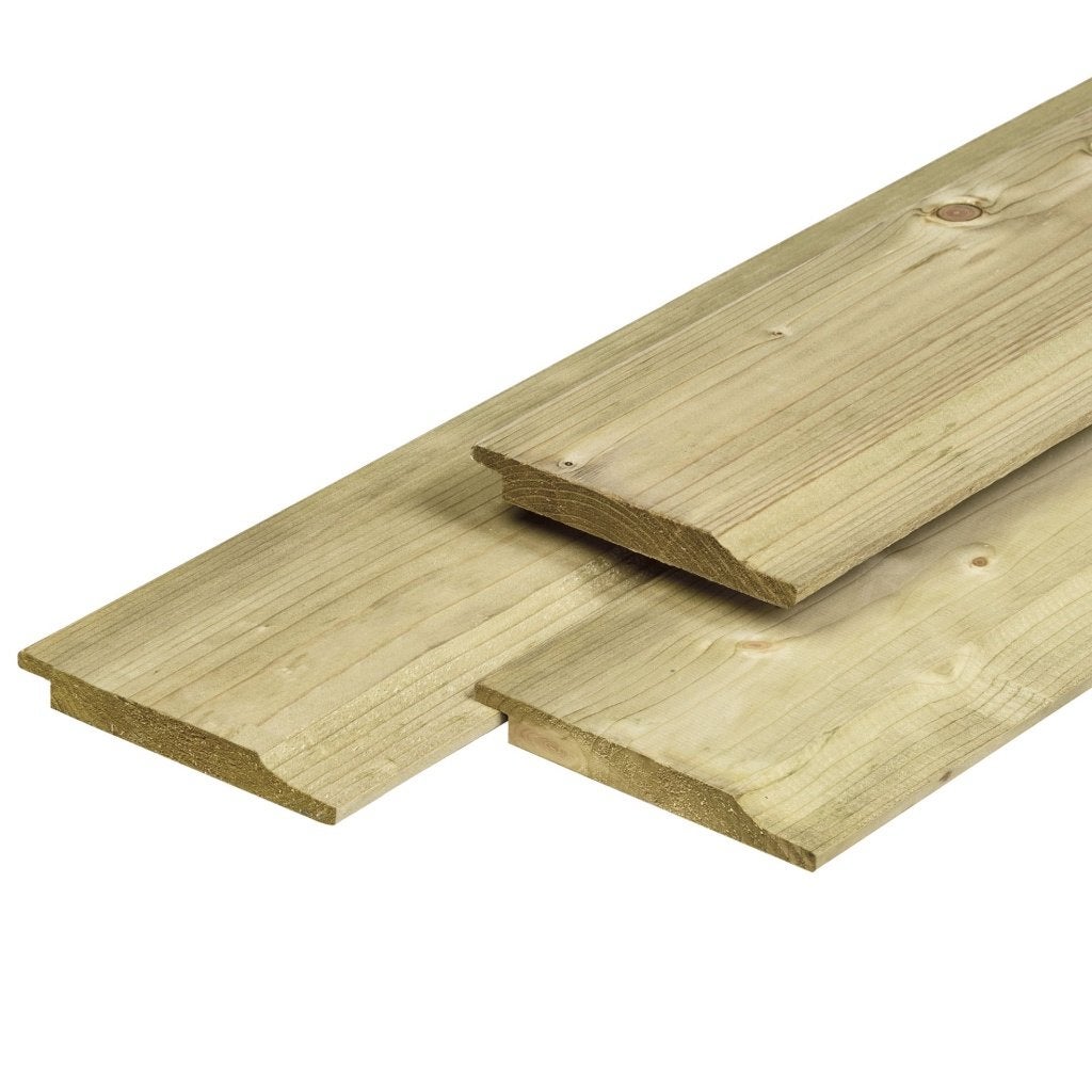 Vuren halfhouts groen geïmpregneerd, Ophalen, Planken, Nieuw, Hardhout