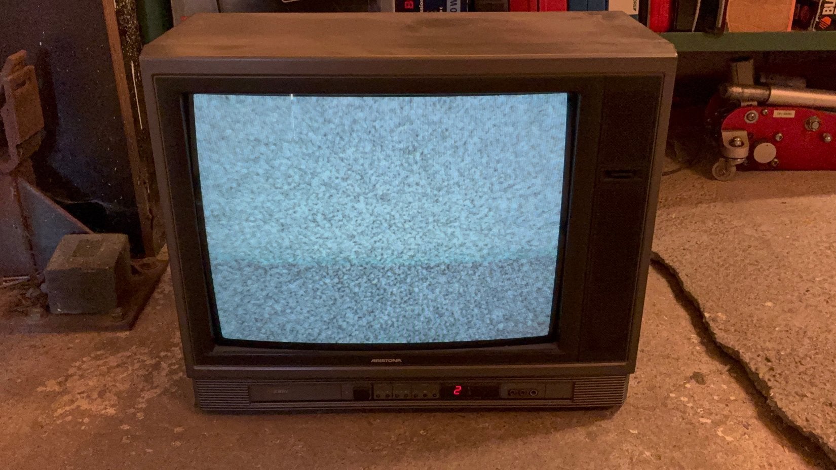 Aristona 52KE1512/03M vintage CRT beeldbuistelevisie, Audio, Tv en Foto, Vintage Televisies, Ophalen, Gebruikt, 40 tot 60 cm, Aristona