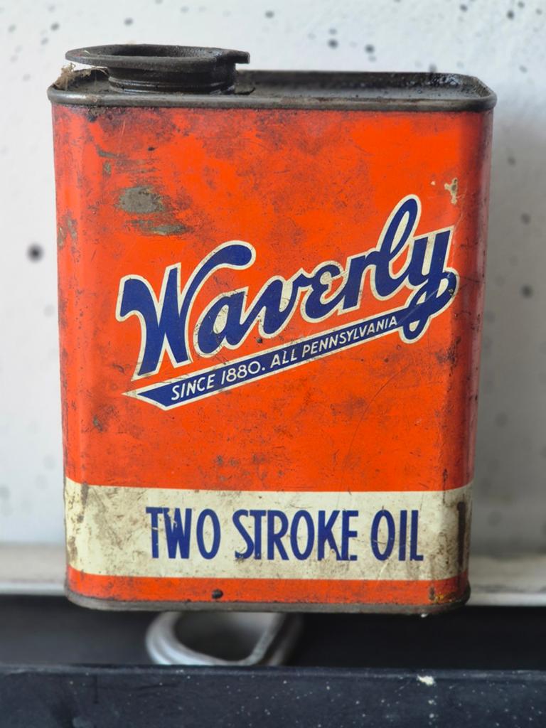Waverley Two Stroke Oil Olie blik, Ophalen of Verzenden, Gebruikt, Overige