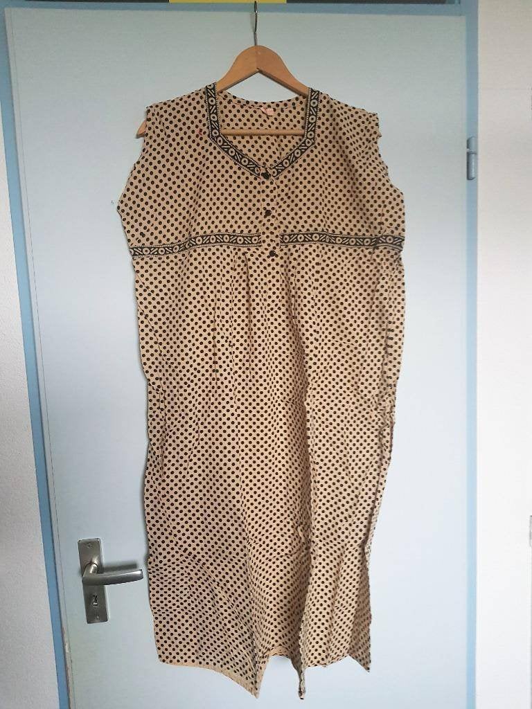 Dames nachtjapon of huisjapon uit India, Kleding | Dames, Ophalen of Verzenden, Zo goed als nieuw