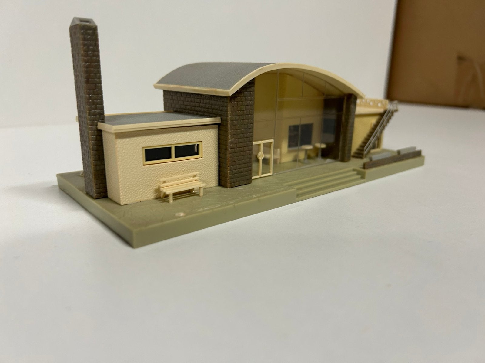 Modelspoorhuisje, Overige merken, Gebruikt, Gelijkstroom, Brug, Tunnel of Gebouw