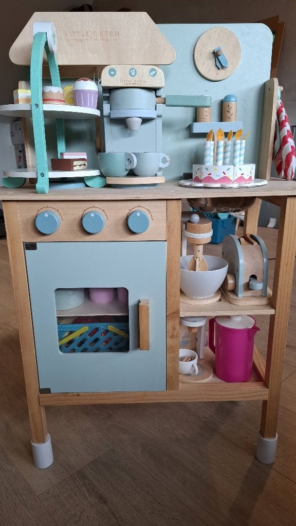 Little Dutch keukentje, Ophalen, Gebruikt, Hout, Speelkeuken