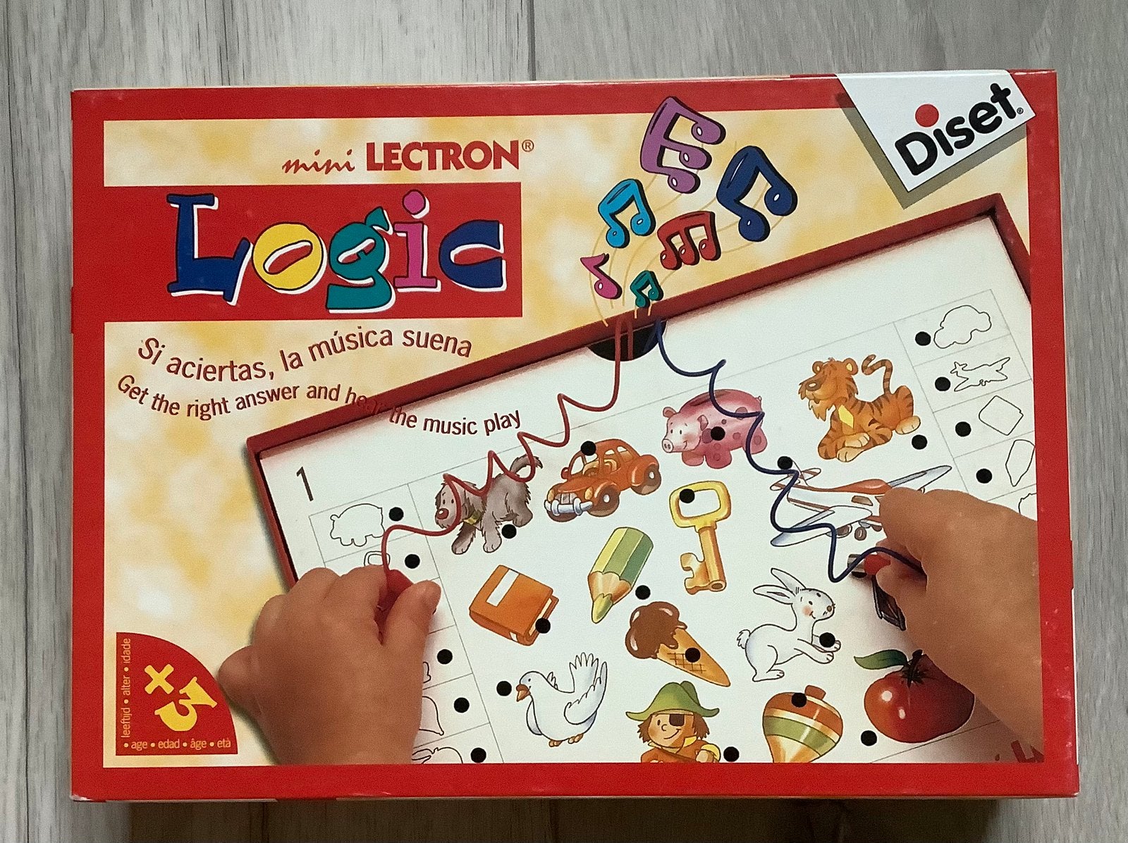 Mini Lectron electro Logic, Ophalen of Verzenden, Zo goed als nieuw, Ontdekken, Met geluid