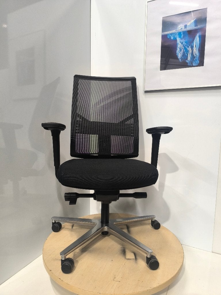 Ergonomische bureaustoel met mesh rugleuning, 6 stuks