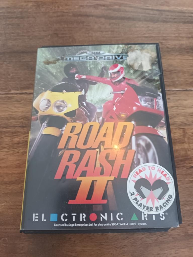 Road Rash 2 - Sega Mega Drive (Compleet met boekje), Spelcomputers en Games, Spelcomputers | Sega, Mega Drive, Ophalen of Verzenden