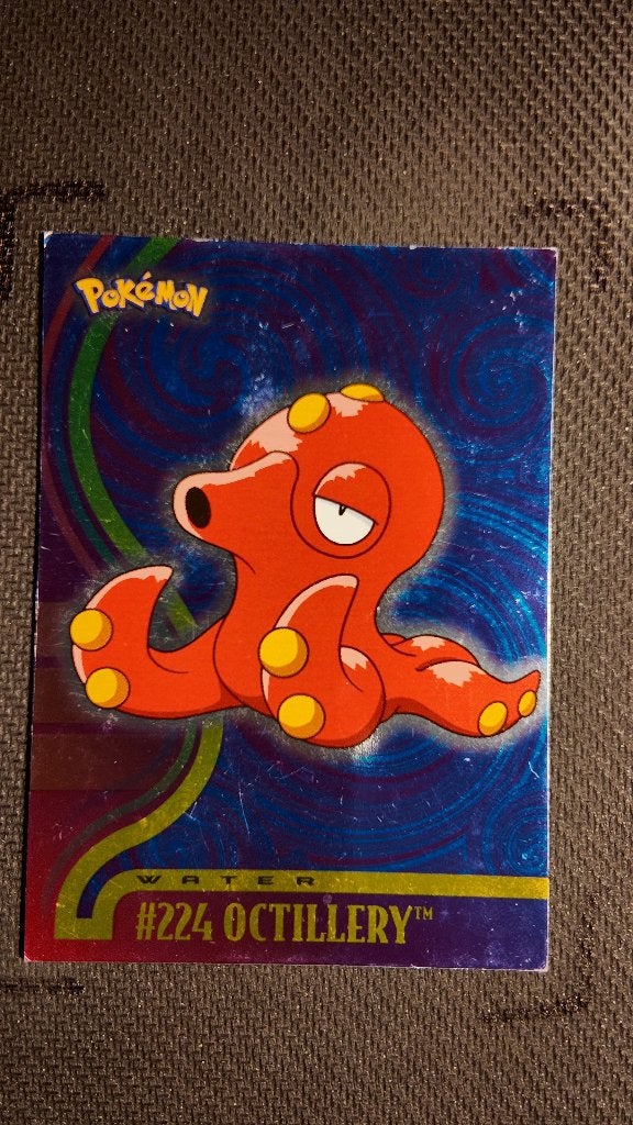 octillery 224 topps | Pokemon kaart, Ophalen, Zo goed als nieuw, Losse kaart, Foil