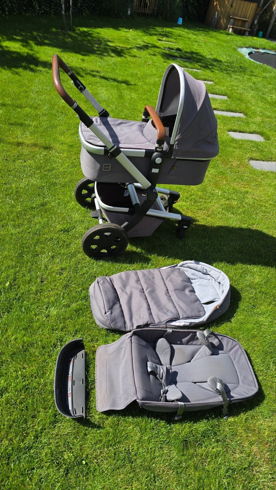Joolz Day Combiwagen met reiswieg en voetenzak kinderwagen, Kinderen en Baby's, Kinderwagens en Combinaties, Gebruikt, Combiwagen