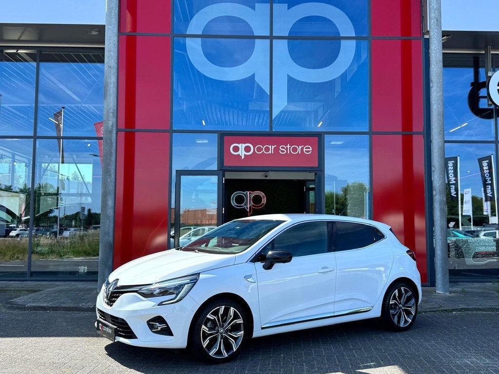 Renault Clio 1.3 TCE 130 EDITION Vol | Adaptive Cruise | 360, Auto's, Renault, Gebruikt, Zwart, 4 cilinders, Wit