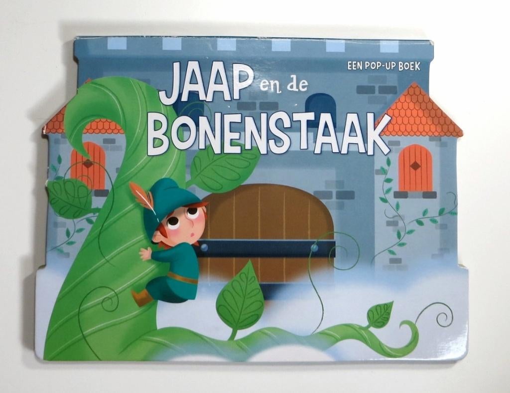 Sprookjes Pop up boek M3577: Jaap en de bonenstaak 3+, 3 tot 4 jaar, Ophalen of Verzenden, Zo goed als nieuw, J. Roberts