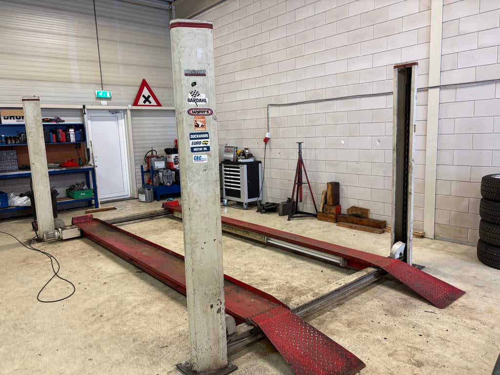 Hefbrug 4 koloms Koni 3500kg, Auto diversen, Autogereedschap, Ophalen, Gebruikt