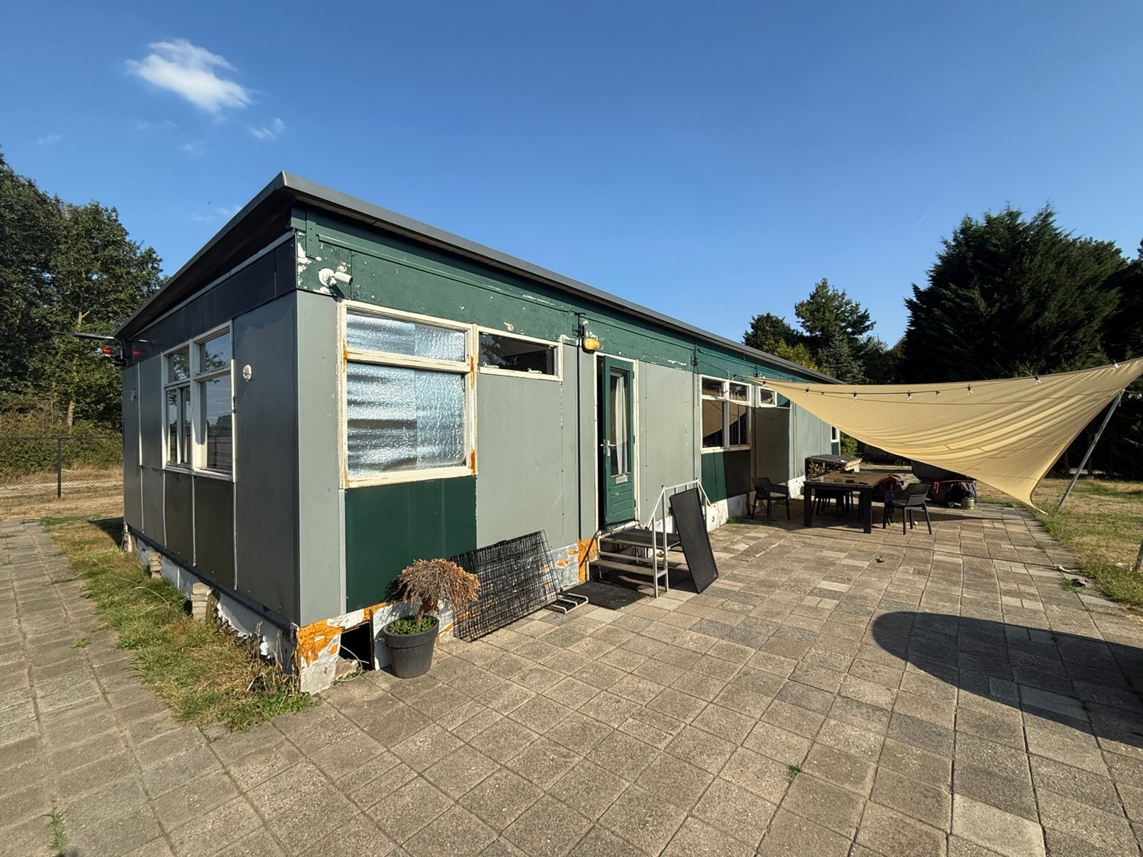 Woonunit, circa 100m2, Gasloos, airco, luxe keuken., Ophalen