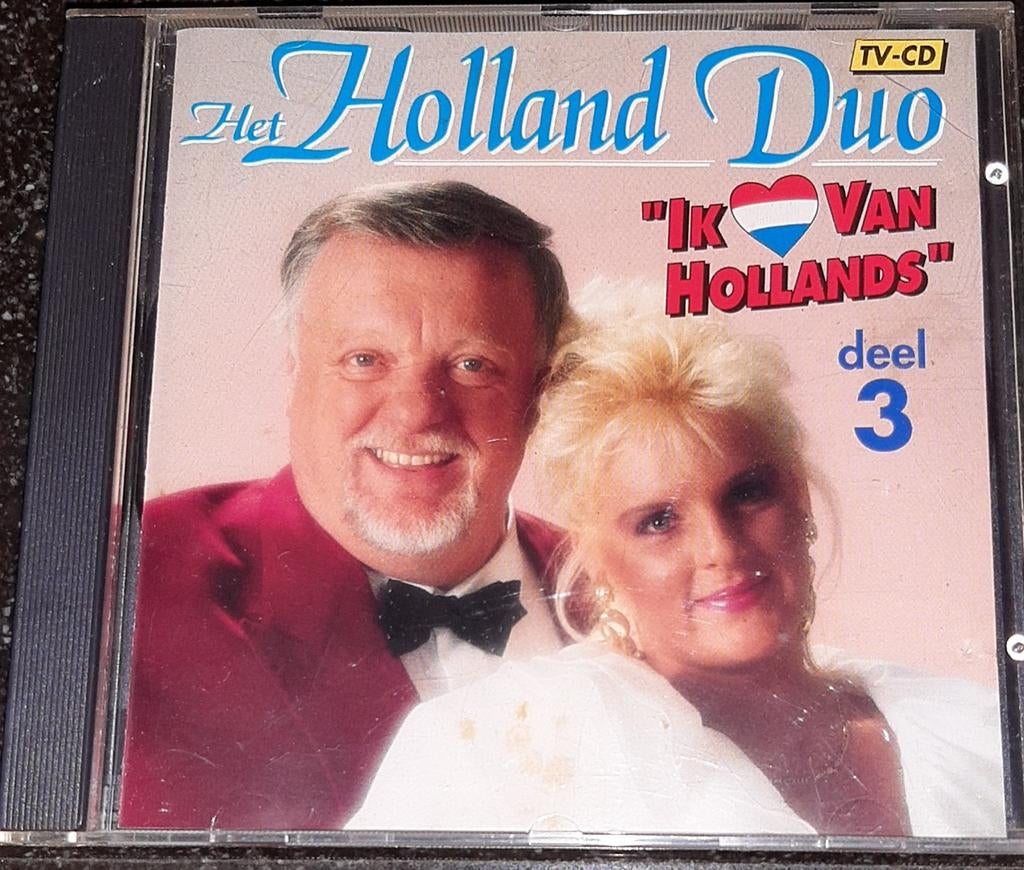 Het Holland Duo ik hou van Hollands deel 3, Ophalen of Verzenden, Zo goed als nieuw, Levenslied of Smartlap