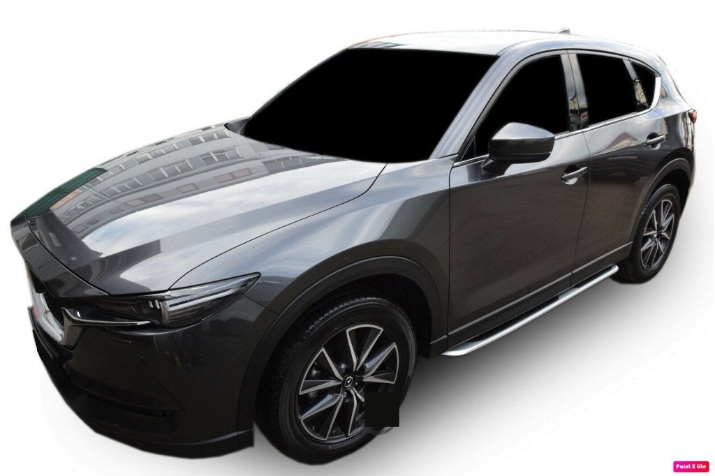 Foto 2 van Treeplanken Mazda CX-5 2017 - heden OEM style NIEUW !!!!!!!