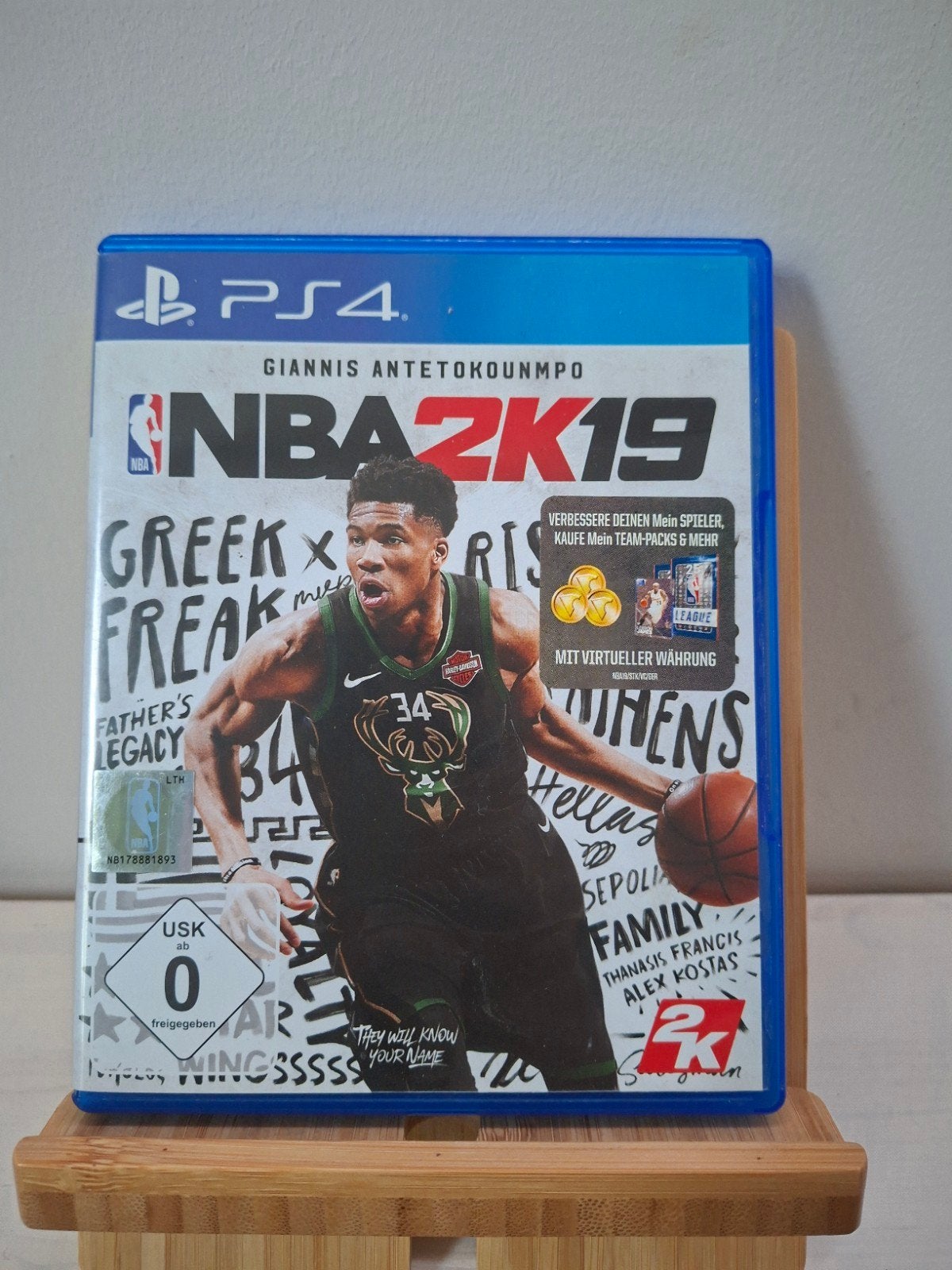 nba 2k 19 ps4, Ophalen of Verzenden, Zo goed als nieuw, Sport, 3 spelers of meer