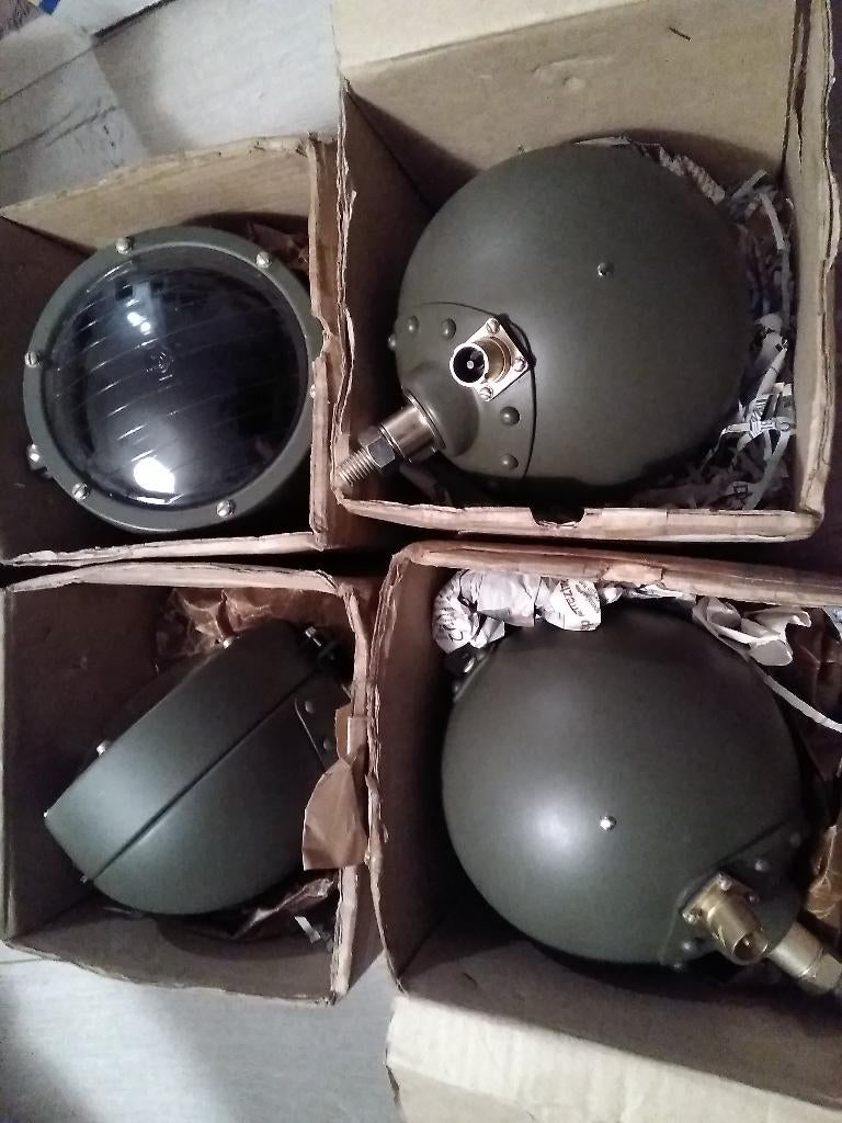 Willys MB Ford GPW Daf yp 408 infrarood koplamp CIBIE, Verzamelen, Militaria | Tweede Wereldoorlog, Ophalen of Verzenden, Nederland