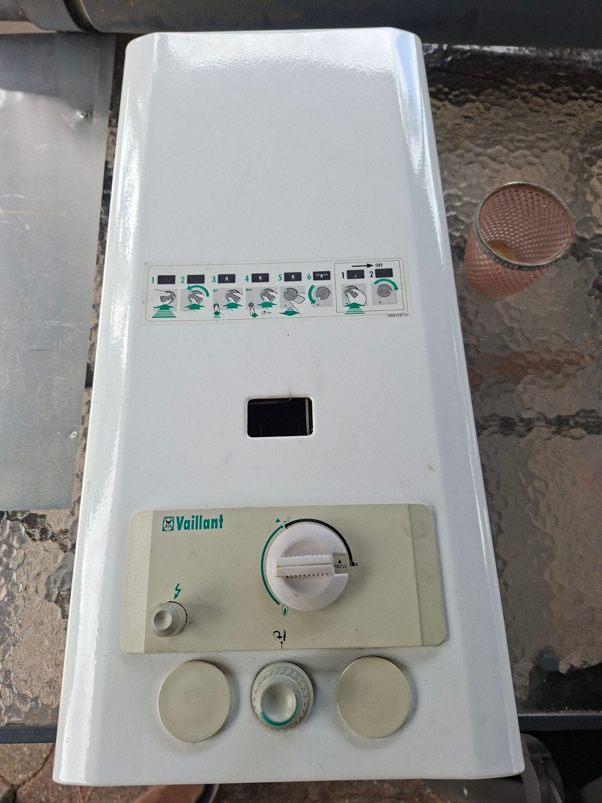 Valiant geiser Mag 9/2 XS B11BS voor  PROPAANGAS, Ophalen, Gebruikt, Geiser, Minder dan 20 liter