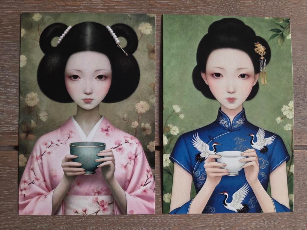 JAPAN THEE 1, Ophalen, Voor 1920, Feest(dag)