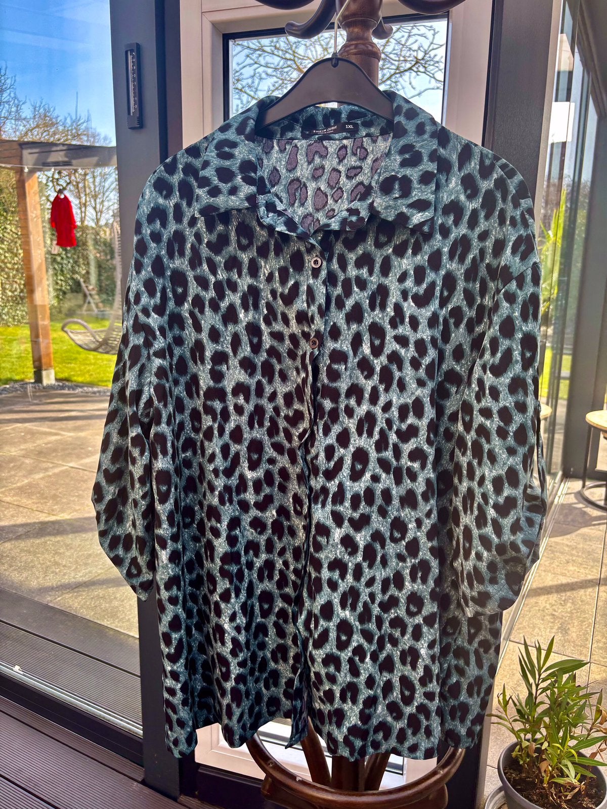 Blouse Shein maat XL nieuw, Ophalen of Verzenden, Nieuw, Maat 46/48 (XL) of groter, Groen