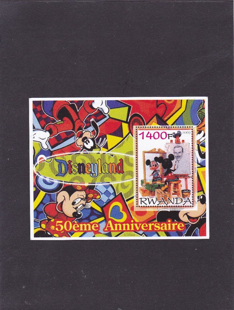 Disney Micky Mouse Rwanda (233), Verzenden, Postfris, Overige thema's