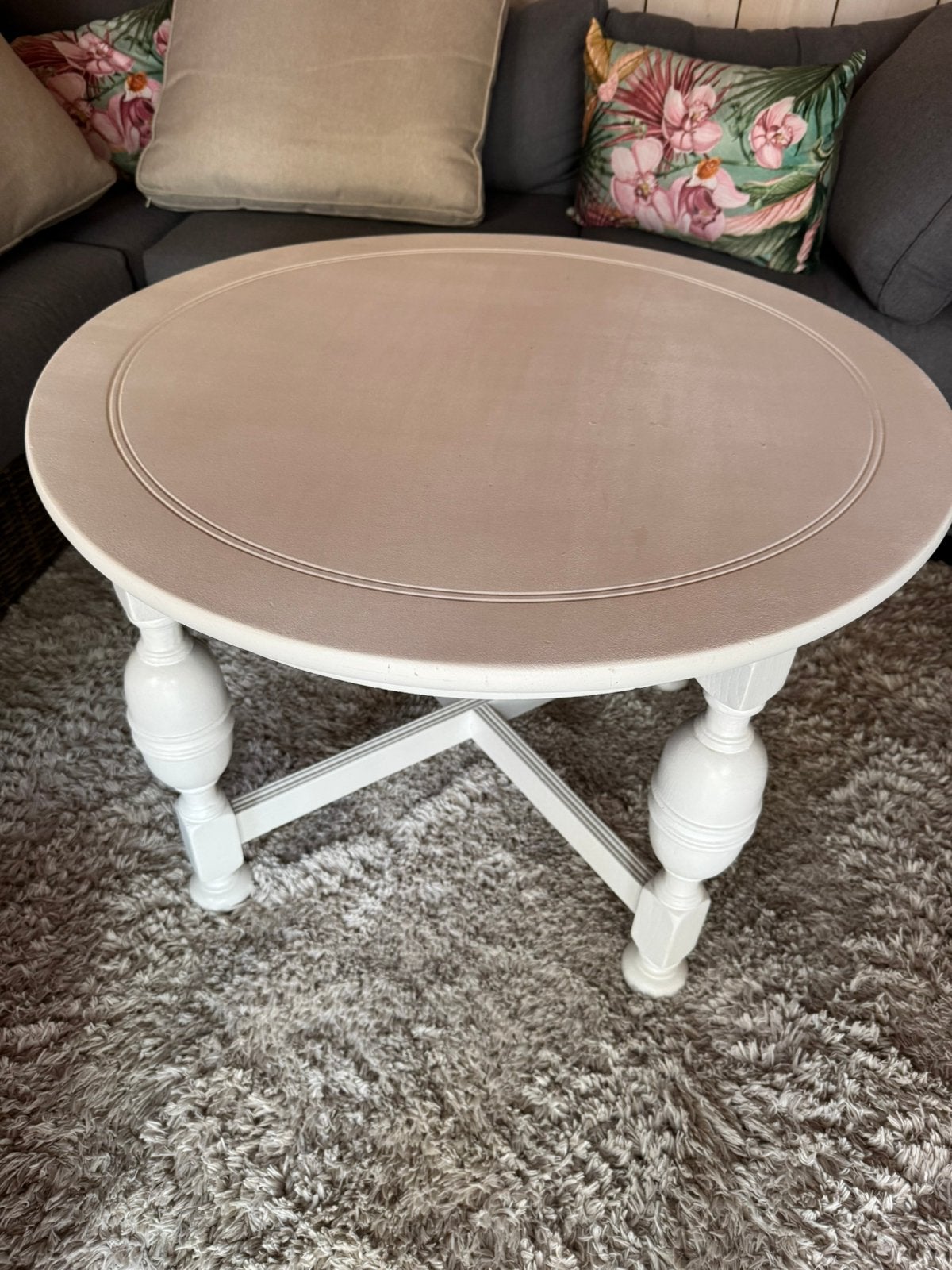 Tafel rond, Huis en Inrichting, Tafels | Salontafels, Ophalen, Rond