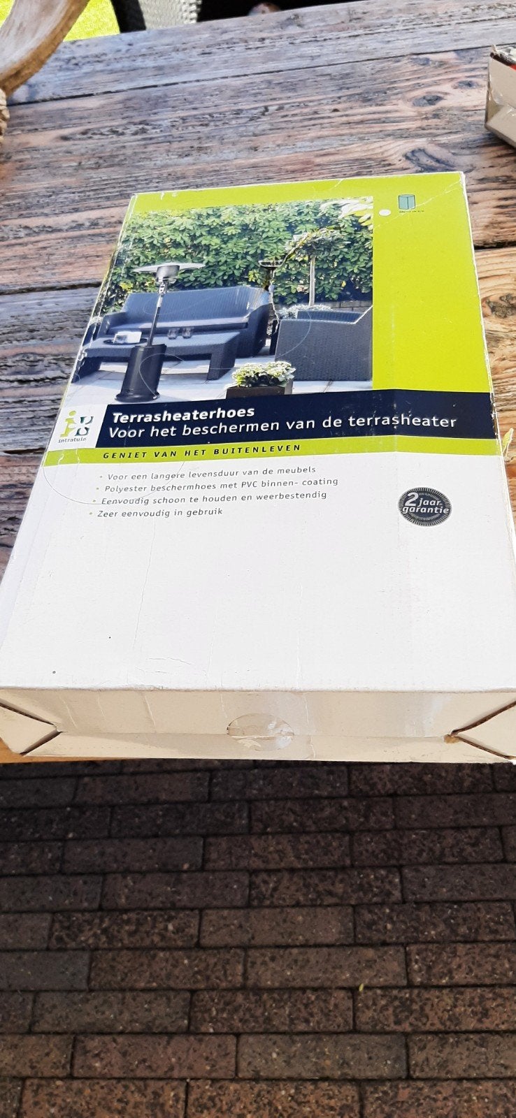 Nieuwe Terrasheaterhoes 88x212 cm D/H - Beschermhoes, Tuin en Terras, Ophalen of Verzenden, Nieuw