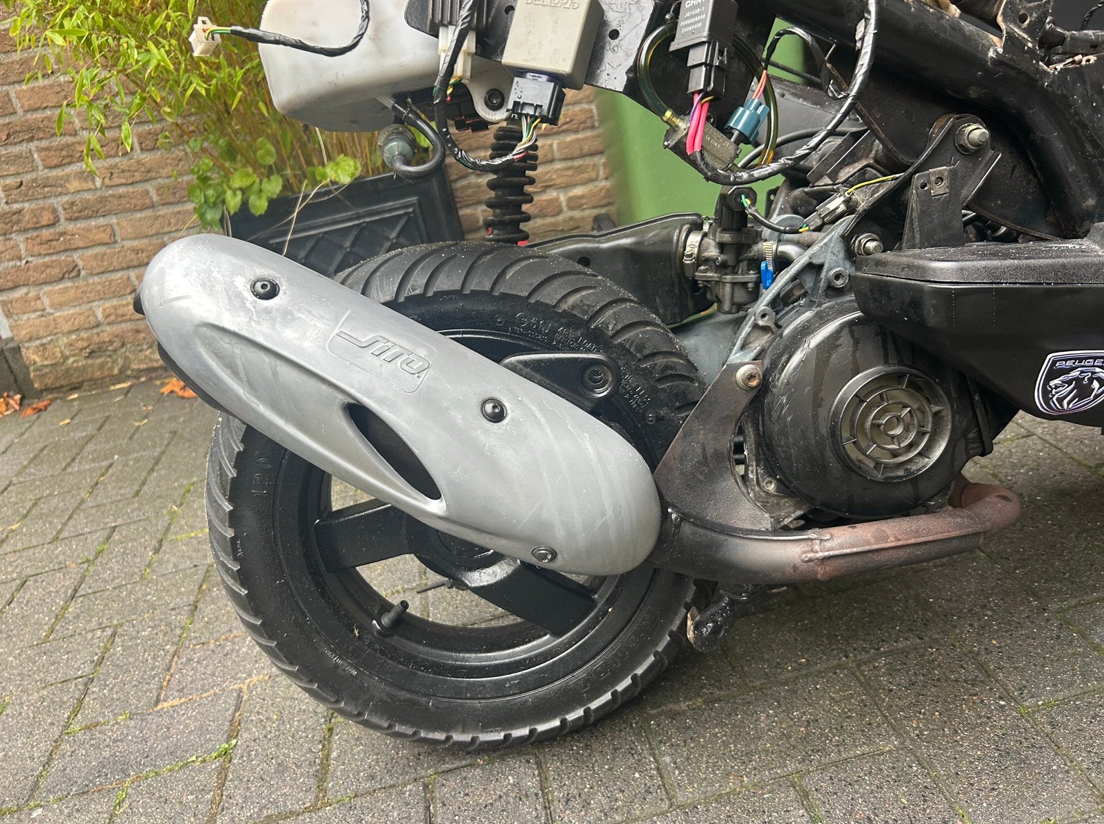 SITO 0714 HORIZONTAAL 2 TAKT, Ophalen of Verzenden, Zo goed als nieuw, Uitlaat, Peugeot
