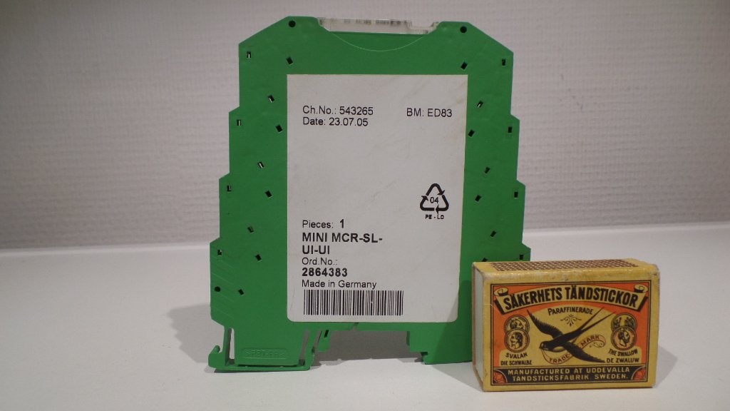 Scheidingsversterker, PHOENIX, MINI MCR-SL-UI-UI-(#9036), Hobby en Vrije tijd, Elektronica-componenten, Ophalen of Verzenden, Nieuw