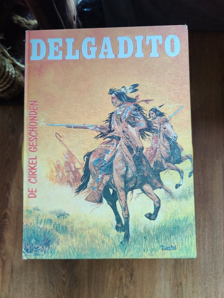 Delgadito - 1e 4 albums - Hardcover - Paul Teng, Boeken, Stripboeken, Meerdere stripboeken, Ophalen of Verzenden, Zo goed als nieuw