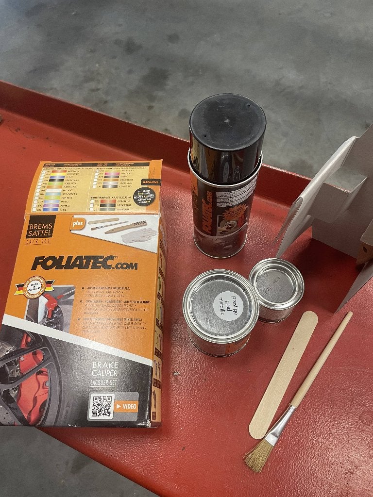 Foliatec Remklauw lakset Prestige Gold Metallic, Ophalen of Verzenden, Nieuw