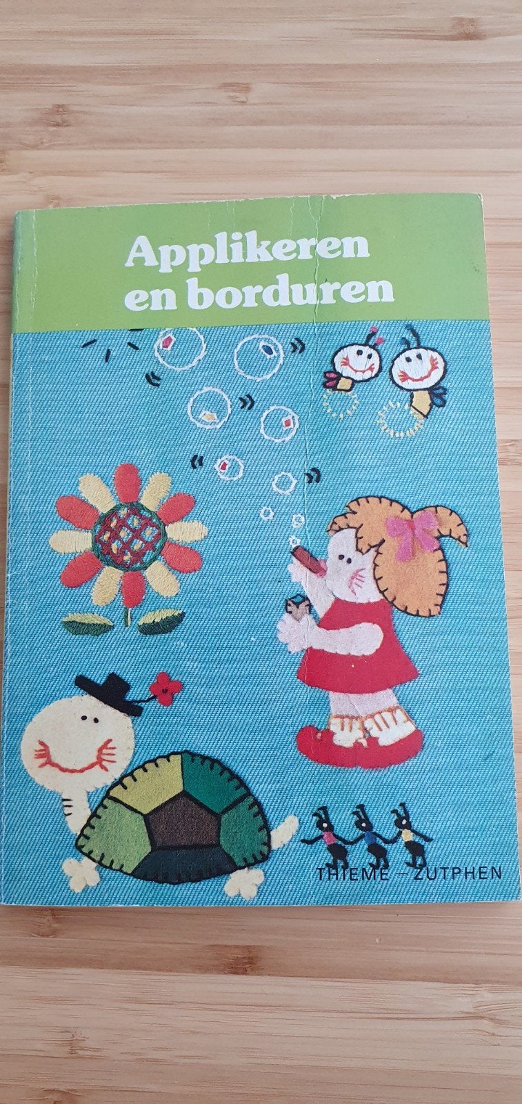 Applikeren en Borduren Boek - Creatieve Patronen, Ophalen of Verzenden