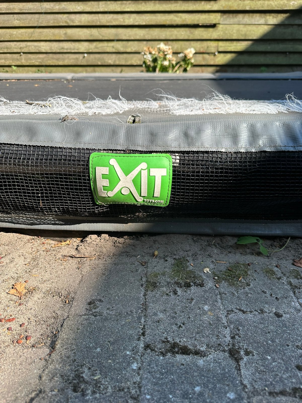 Exit Toys Inground Trampoline 4x2m, Ophalen of Verzenden, Gebruikt