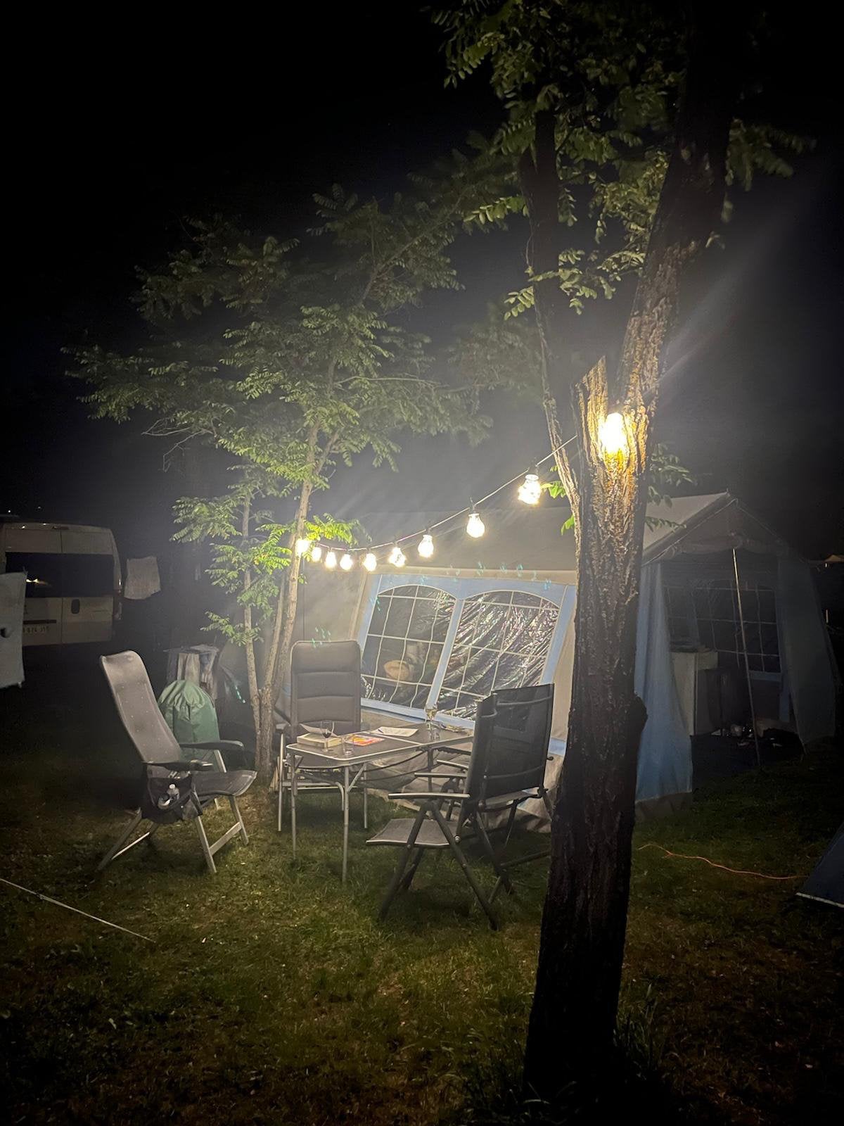 AlpenKreuzer vouwwagen, Caravans en Kamperen, Vouwwagens, Ophalen, Alpenkreuzer, Blauw, Aanwezig