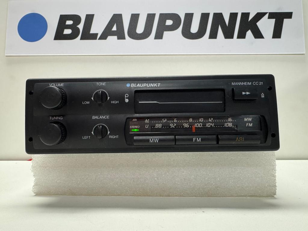 Blaupunkt Mannheim CC21 autoradio cassette & radio werkend, Ophalen of Verzenden, Zo goed als nieuw