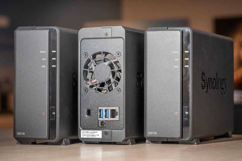 2x Synology Nas DS118 (LET OP 2 vd 3 beschikbaar), Ophalen of Verzenden, Zo goed als nieuw