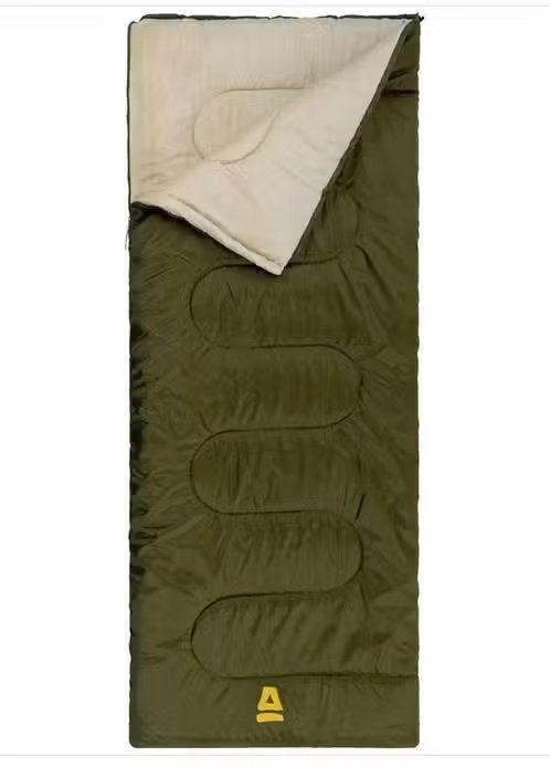 NIEUW! Abbey Camp Slaapzak Dekenmodel Groen 210x85cm €18,99, Caravans en Kamperen, Ophalen of Verzenden, Nieuw