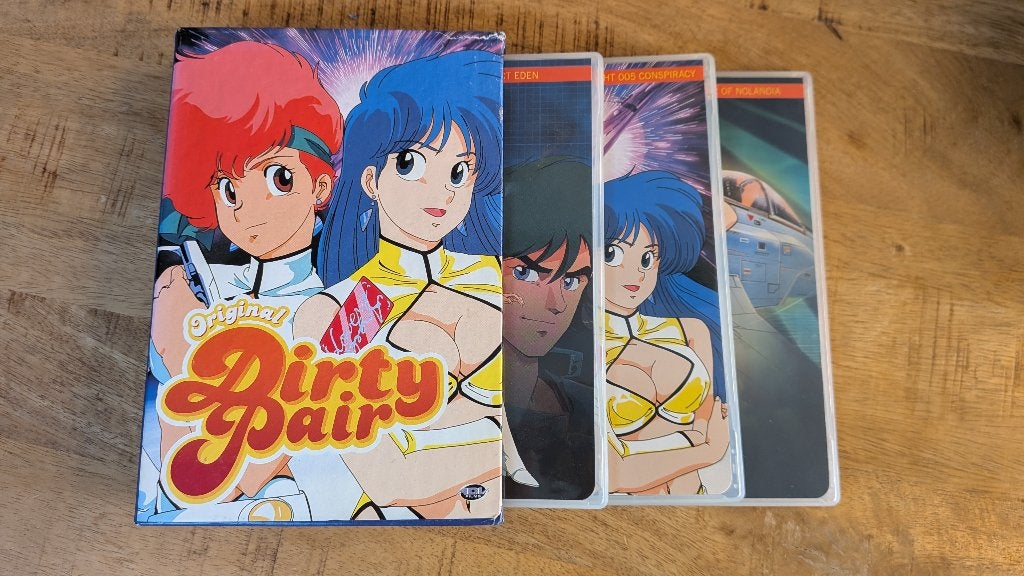 Original Dirty Pair Movie Collection dvd box, Vanaf 12 jaar, Ophalen of Verzenden, Gebruikt