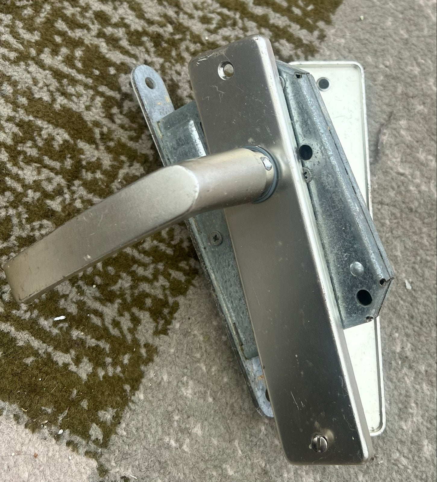 Deurklink hele set, Ophalen of Verzenden, Gebruikt