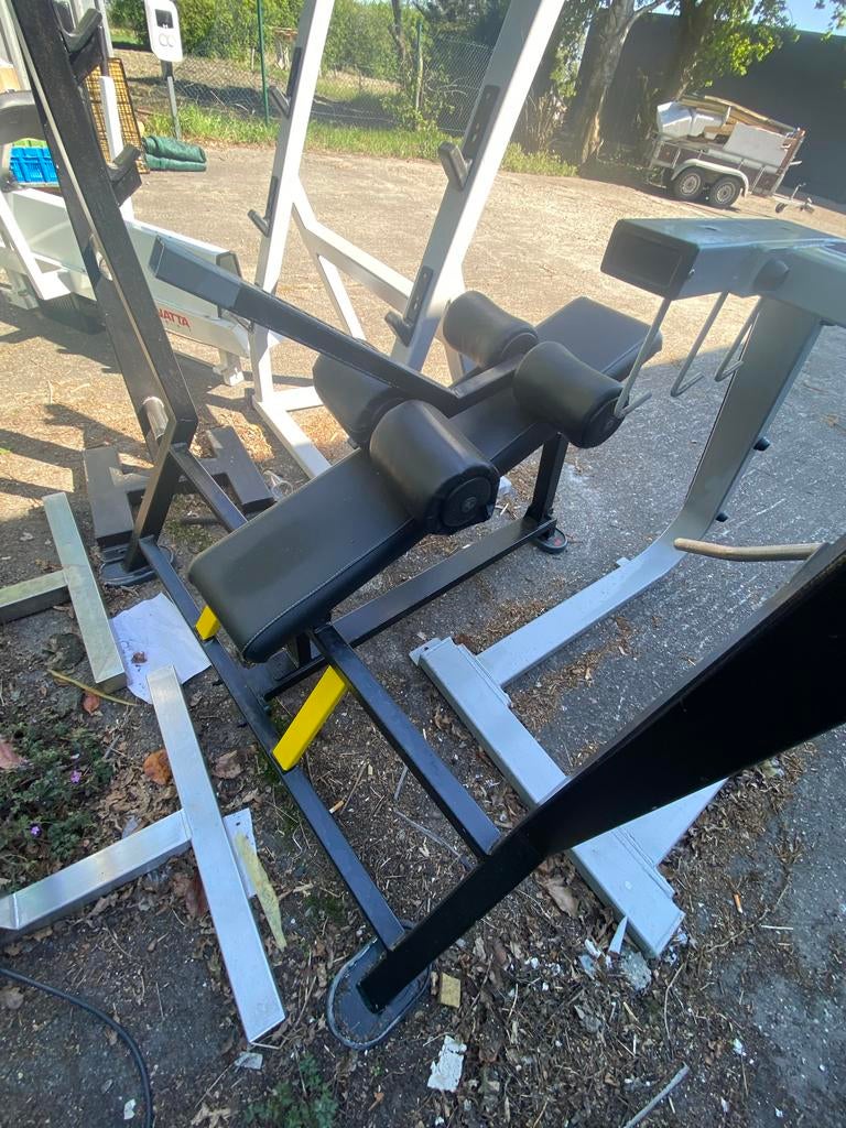 Panatta Decline Benchpress - Perfect voor borsttraining, Ophalen, Gebruikt, Borst, Fitnessbank