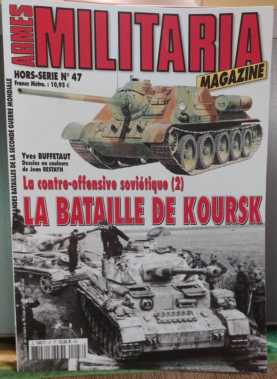 Militaria Magazine: La Bataille de Koursk (2), Ophalen of Verzenden, Overige soorten, Overige gebieden, Boek of Tijdschrift